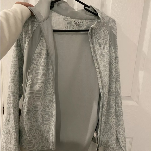 Athleta Women’s Blue/Green Running Zip Up Jacket Size S Rare - Picture 1 of 6